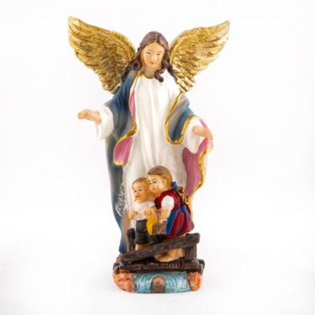 Standbeeld van de Hars Guardian Angel. 13 cm