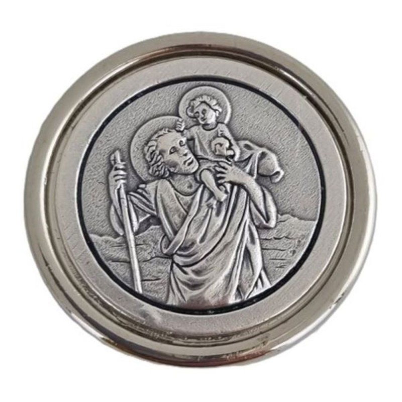 Magnet de St Christophe métal 30mm