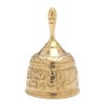 Clochette évangéliste 10CM Doré