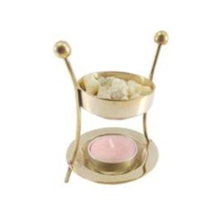 Grillbrander voor messing wierook 11x7cm 