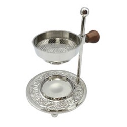 Brander Grill11x7cm Chrome verstelbare hoogte