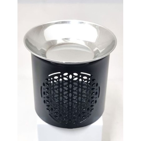 Stalen kom 8x8cm grillbrander