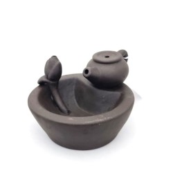 Brûleur encens pour cône BACKFLOW Théière 12cm