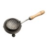 Burner voor zwarte wierook met houten handvat D: 8cm