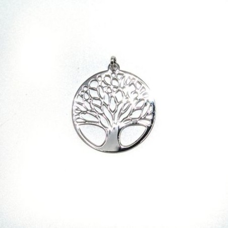 Rhodium Silver Lifestyle-hanger. 30 mm