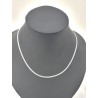 Chaîne panzer en argent. 36 cm
