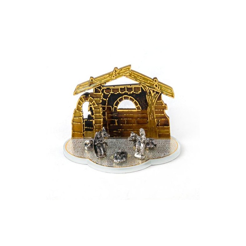 Mini-kerststal Plexi