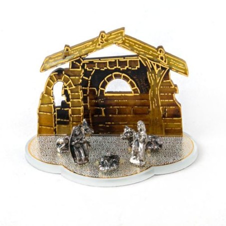 Mini-kerststal Plexi