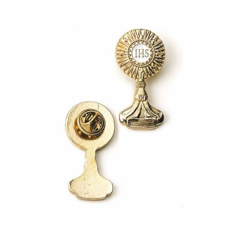 Épingle métal doré ostensoir  4X2 CM
