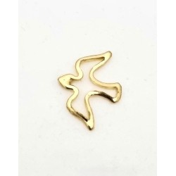 Pinnen met de omtrek van een metalen duif