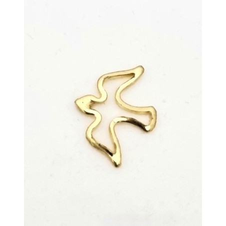 Pinnen met de omtrek van een metalen duif