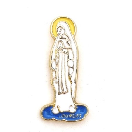 Pins n.d. Lourdes Golden Metal