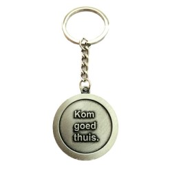 Sleutelhanger Metalen St. Christophe Kom Goede Thuis