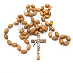 Muur rozenkrans van de wonderbaarlijke maagd en barmhartige Christus