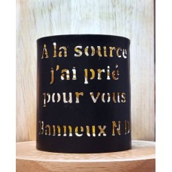 Photophore Banneux chapelle +(FR)  A la source....
