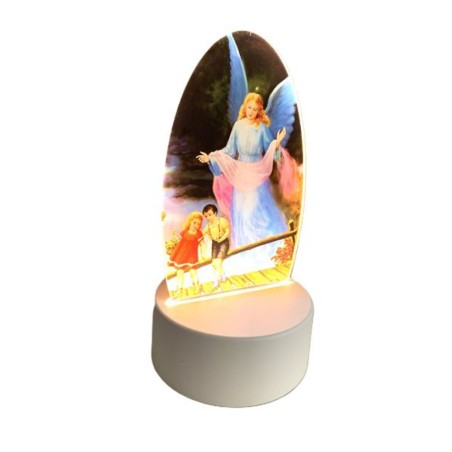 Veilleuse LED 5v USB Ange gardien (alimentation USB 220v-5v fourni)
