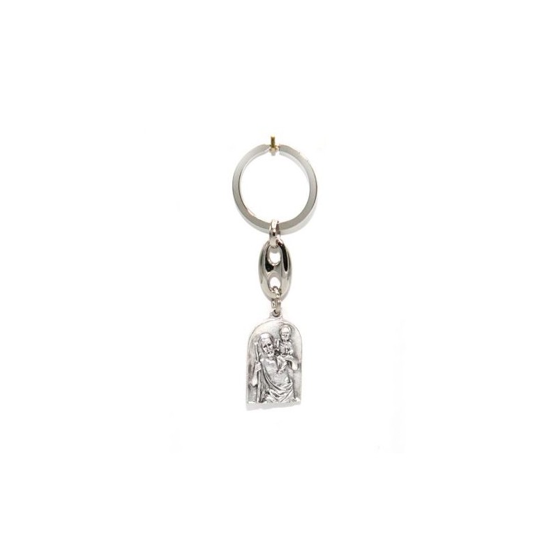 Sleutelhanger van St Christophe Metal