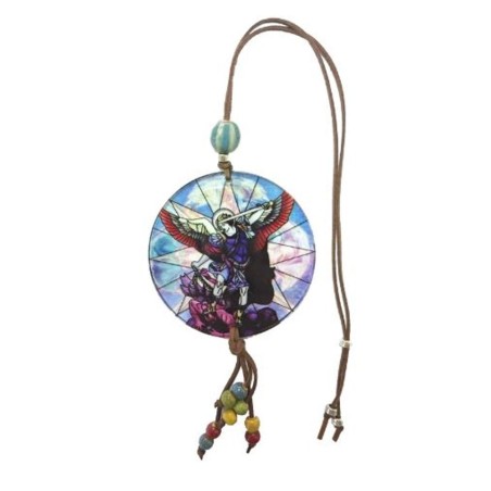Pendentif pour voiture D:9cm ST MICHEL