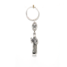 Metalen Pio Poio Padre Sleutelhanger