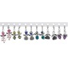 Pearl Pearl Tube Angel met Pearl Pearl met sjabloon en kleur ezel 