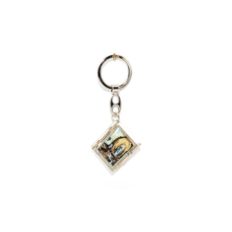 Onze Lieve Vrouw van Lourdes de Lourdes Sleutelhanger Sleutelhanger