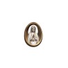 Fatima 5cm houten reliëf sleutelhanger