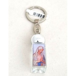Porte-clés Mini bouteille pour eau de la source Banneux