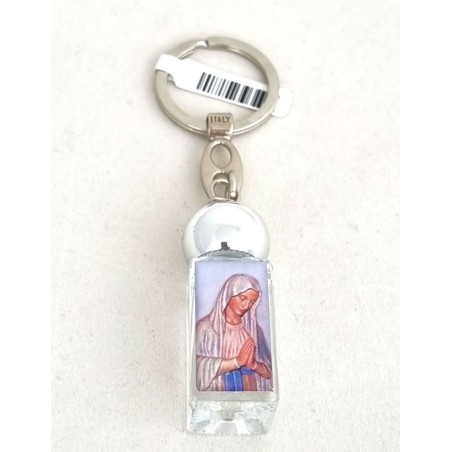 Porte-clés Mini bouteille pour eau de la source Banneux
