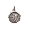 Medaille S. Christophe 20mm Gepolijste Edge Silver S925 4.28gr
