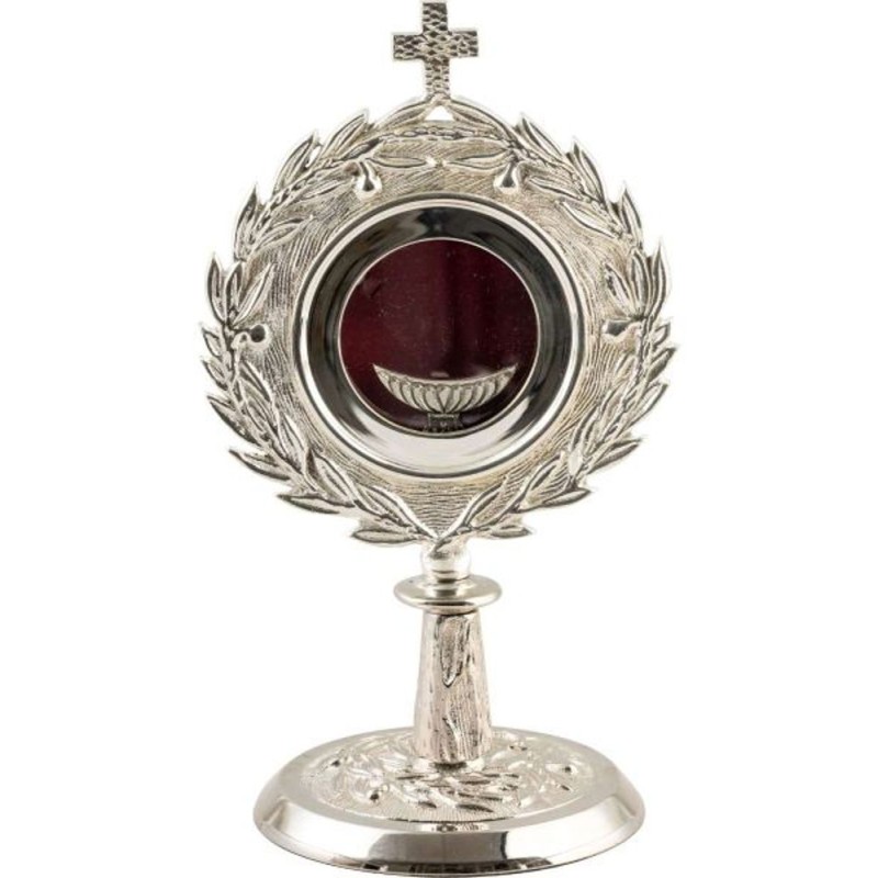 Zilver Östensoir. 27 cm hoog