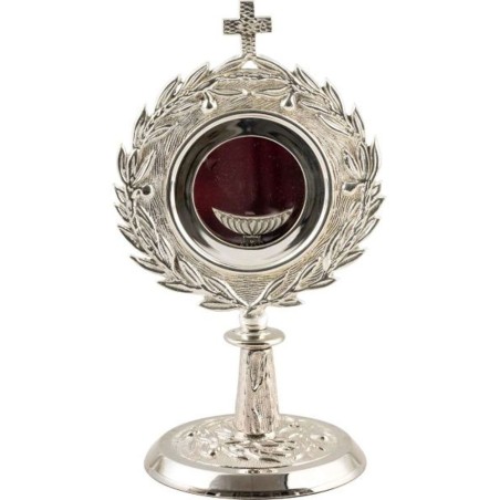 Zilver Östensoir. 27 cm hoog