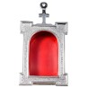 Reliquary Silver Wall 6.5x11.5cm