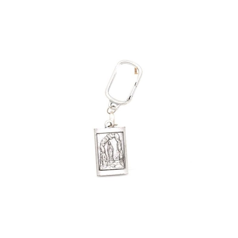 Sleutelhanger nd lourdes metal