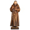 Houten beeld van Padre Pio 20 cm