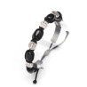 St Benoit Zwart Hout Armband op touw