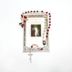Rozenkrans van de barmhartige Christus met gebedsboek