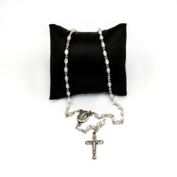 White Lourdes Rozenkrans