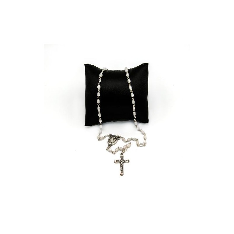 White Lourdes Rozenkrans