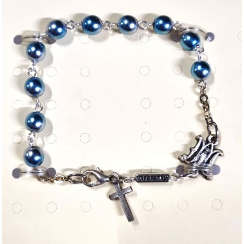 Boheemse kristallen armband. Kralen van 6 mm
