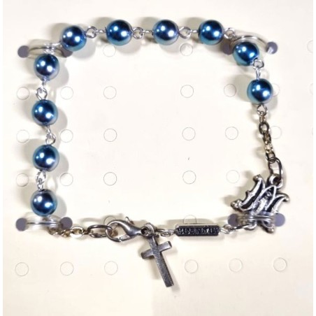 Boheemse kristallen armband. Kralen van 6 mm