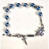 Bracelet en cristal de Bohême. perles de 6 mm