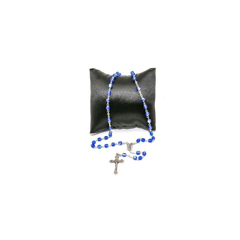Blue Lourdes Rozenkrans