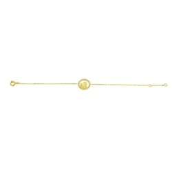 Bracelet Plaqué Or Vierge Enfant