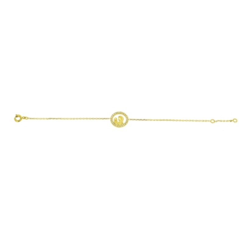 Gouden vergulde armband kind