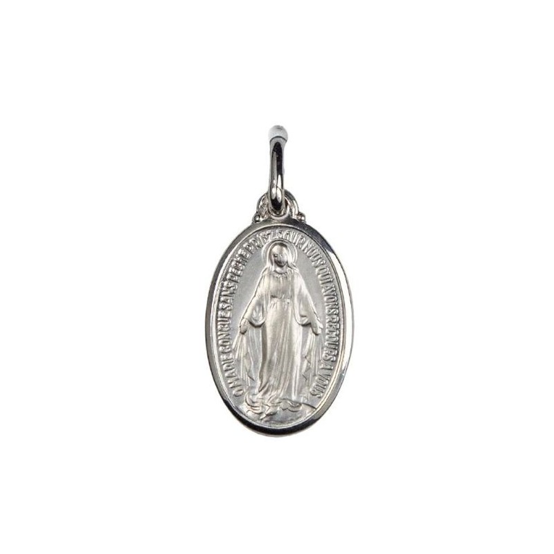 Medaille Argent S925 Relief Miraculeuse