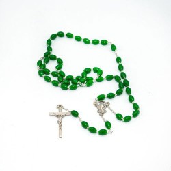 Chapelet S.C. JESUS OVALE ASSORT COULEUR
