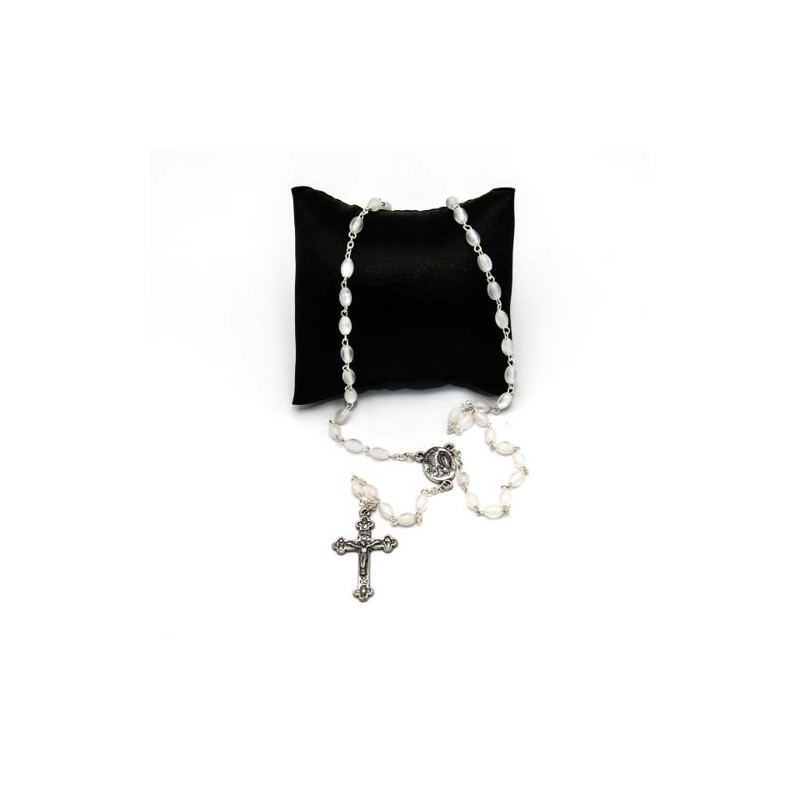 White Lourdes Rozenkrans