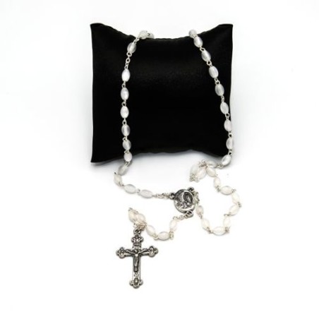 White Lourdes Rozenkrans