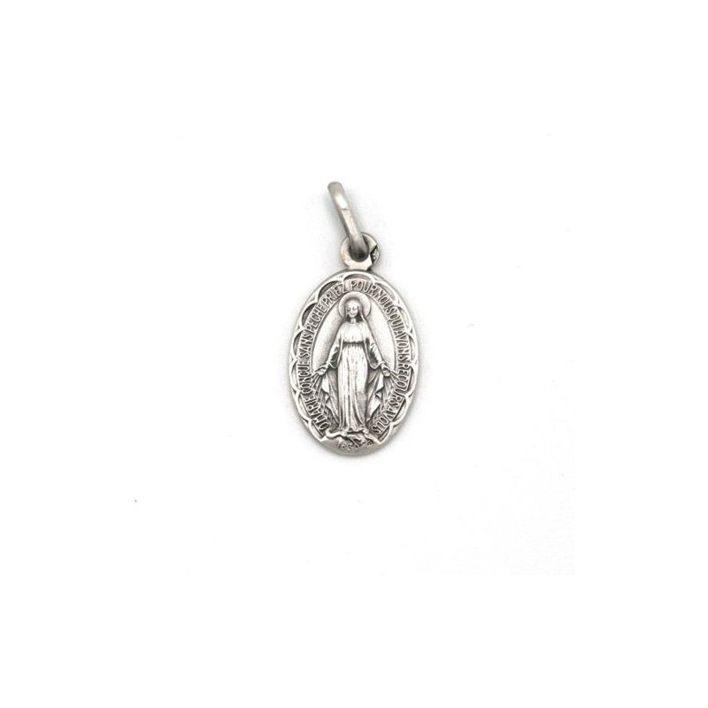 Médaille de la Miraculeuse en argent. 16 mm