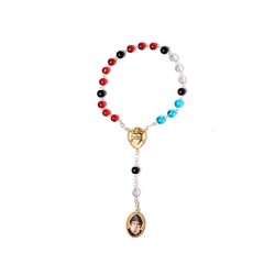 Rozenkrans Parelglas 6mm St Charbel 